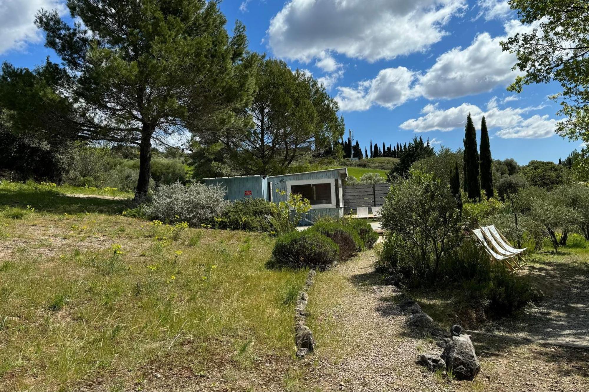 Chambre Tropicale Au Domaine De L'Aven Villeneuve-Minervois Екстериор снимка
